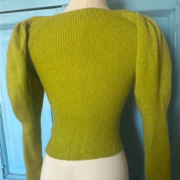 Urban Outfitters Green Button-Up Sweater - Picture 4 of 5